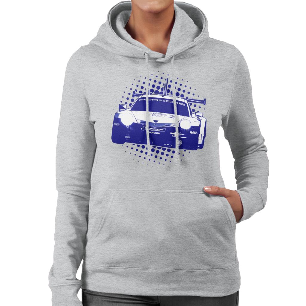 Motorsport Images Porsche 911 RSR Richard Lietz Women's Hooded Sweatshirt-ALL + EVERY