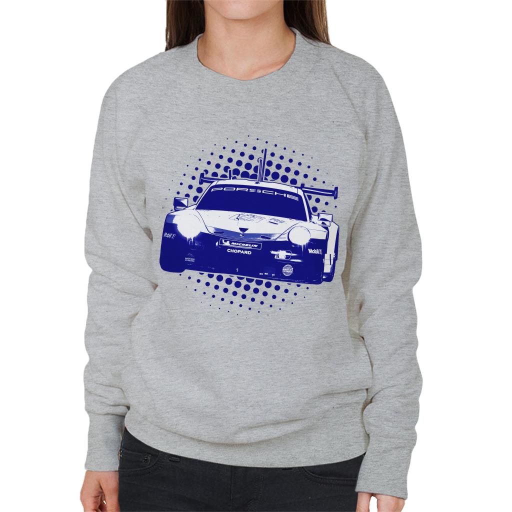 Motorsport Images Porsche 911 RSR Richard Lietz Women's Sweatshirt-ALL + EVERY