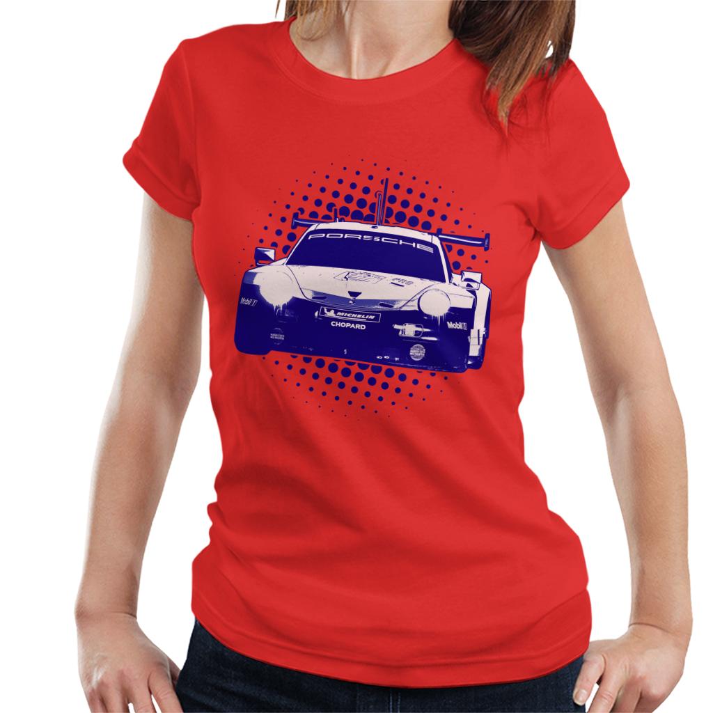 Motorsport Images Porsche 911 RSR Richard Lietz Women's T-Shirt-ALL + EVERY