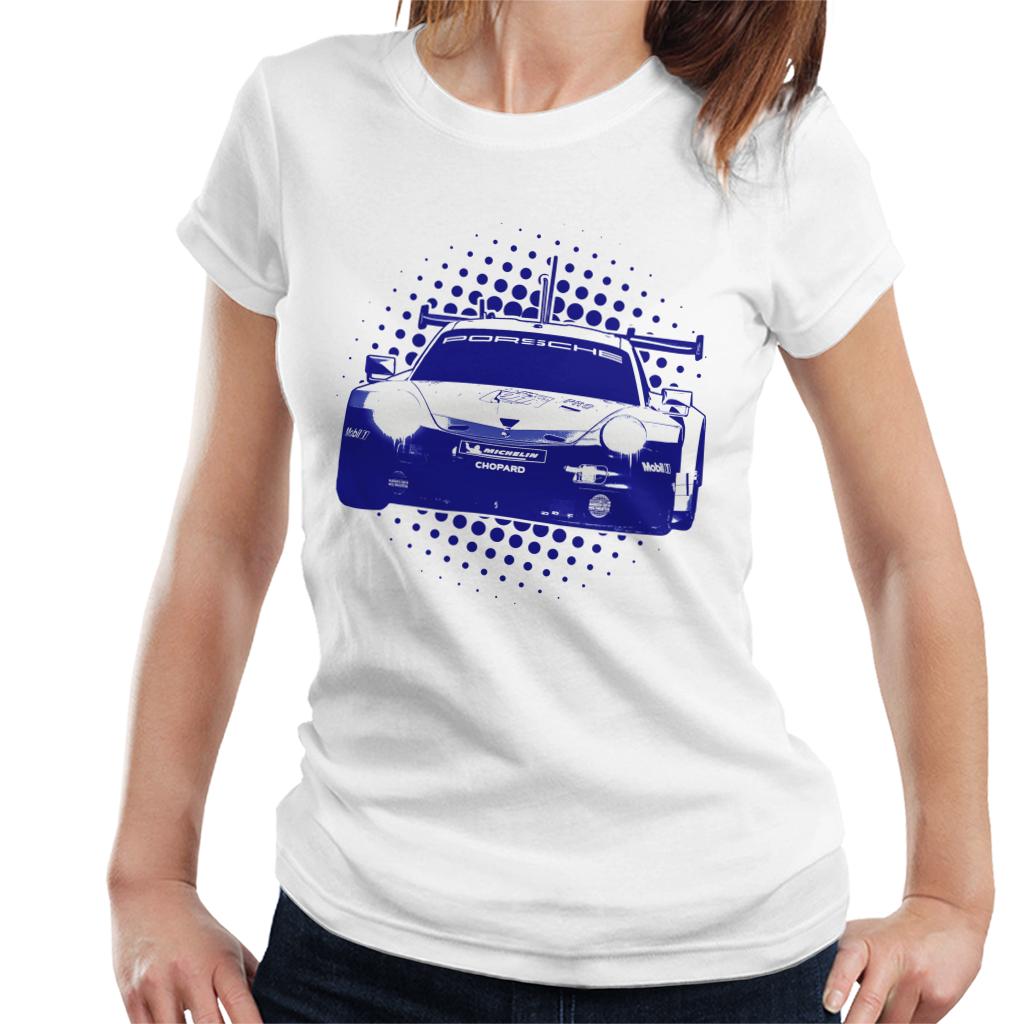 Motorsport Images Porsche 911 RSR Richard Lietz Women's T-Shirt-ALL + EVERY