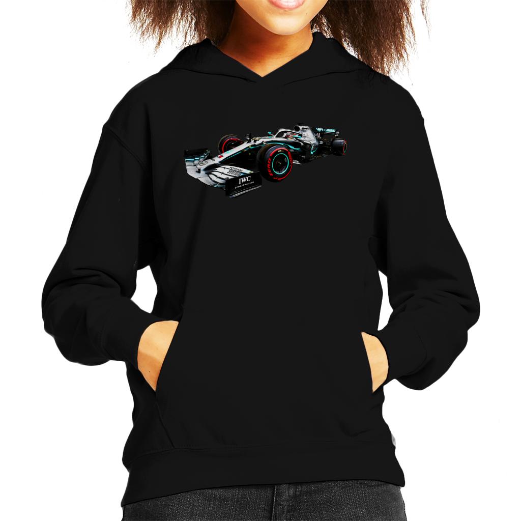 Motorsport Images Mercedes AMG F1 W10 Lewis Hamilton Kids Hooded Sweatshirt-ALL + EVERY