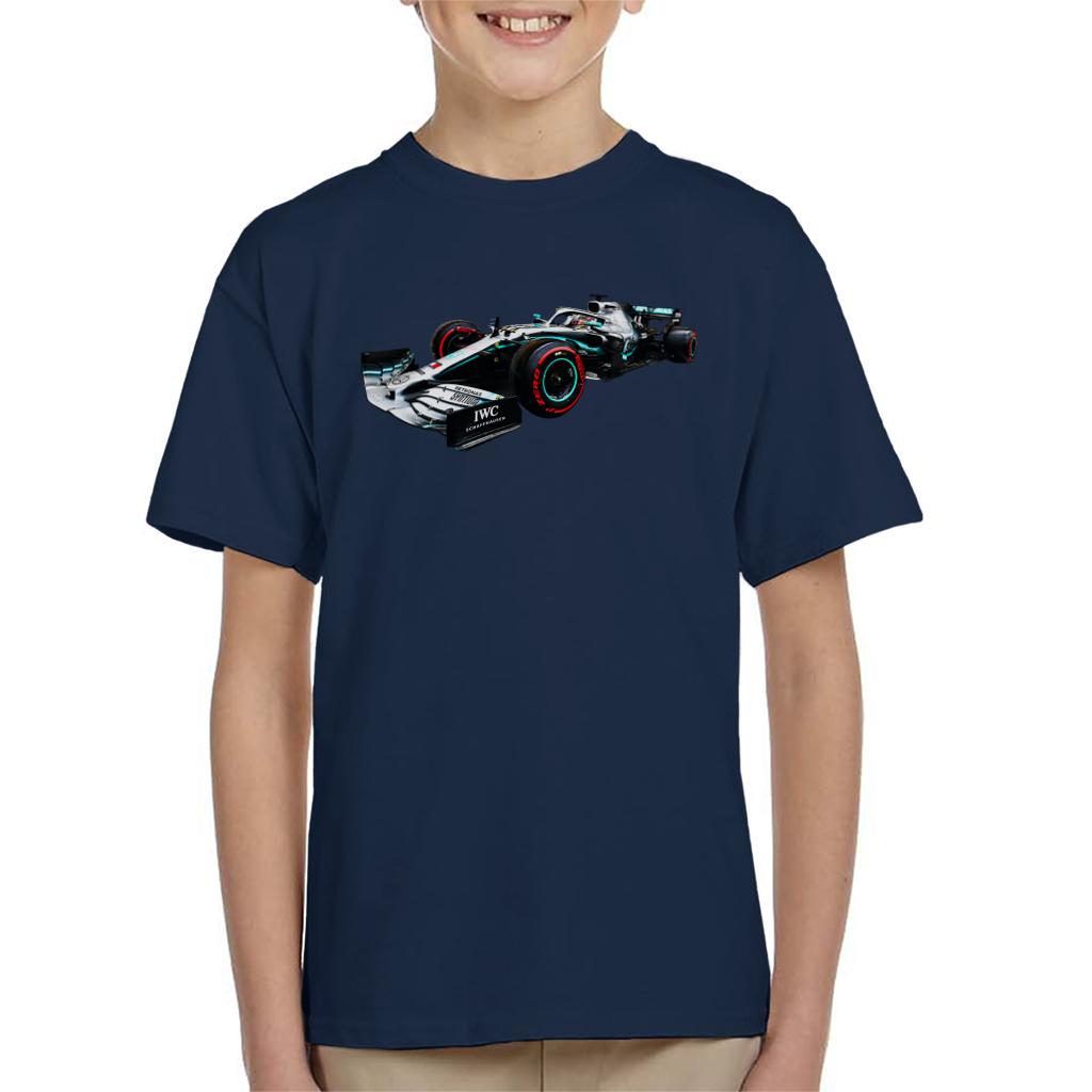 Motorsport Images Mercedes AMG F1 W10 Lewis Hamilton Kids T-Shirt-ALL + EVERY