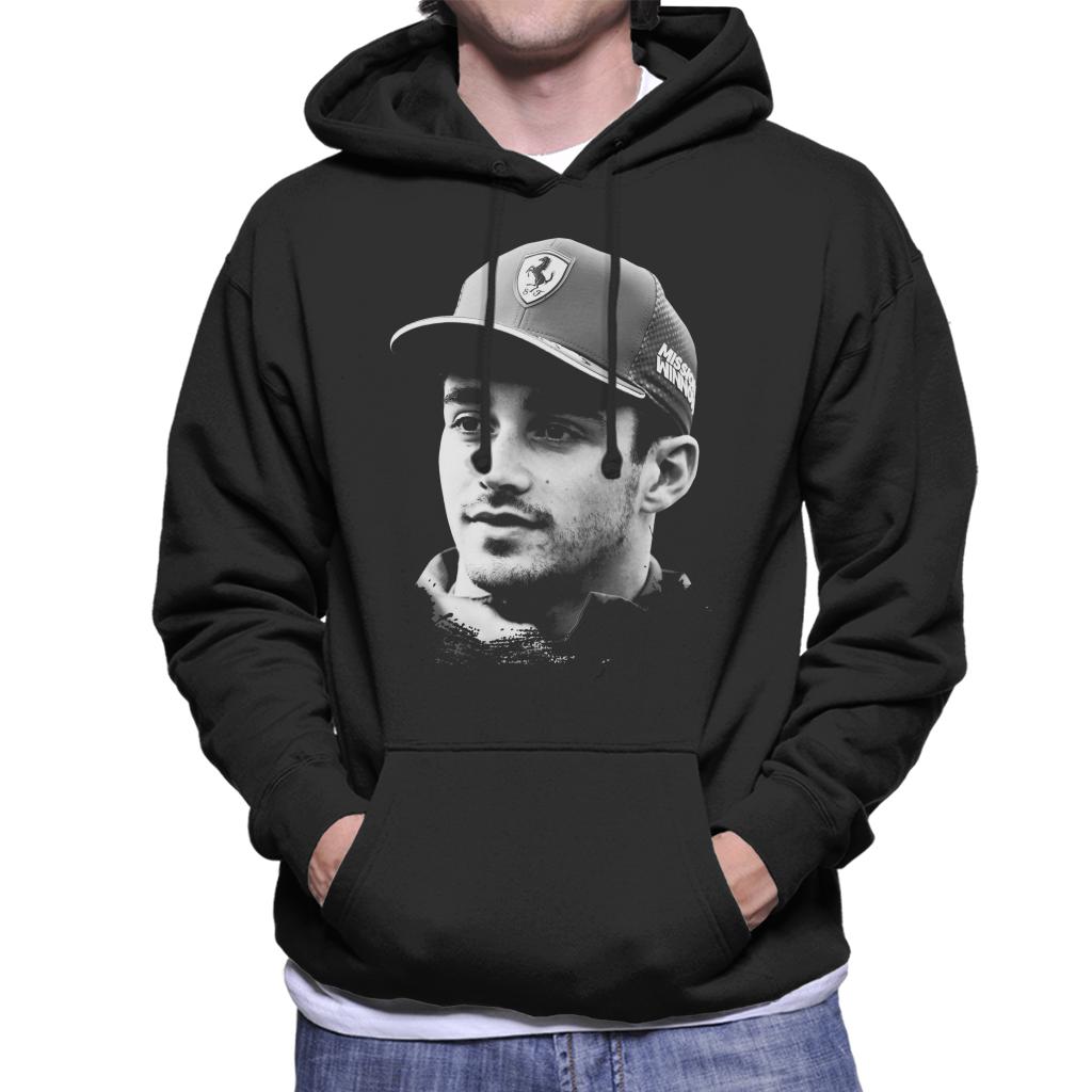 Motorsport Images Charles Leclerc Selfie With Fan Men's Hooded Sweatshirt-ALL + EVERY