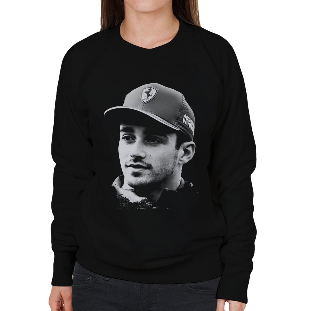 Motorsport Images Charles Leclerc Selfie With Fan Women's Sweatshirt-ALL + EVERY