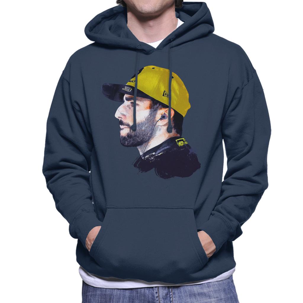 Motorsport Images Daniel Ricciardo Men's Hooded Sweatshirt-ALL + EVERY