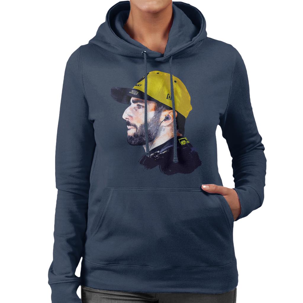 Motorsport Images Daniel Ricciardo Women's Hooded Sweatshirt-ALL + EVERY