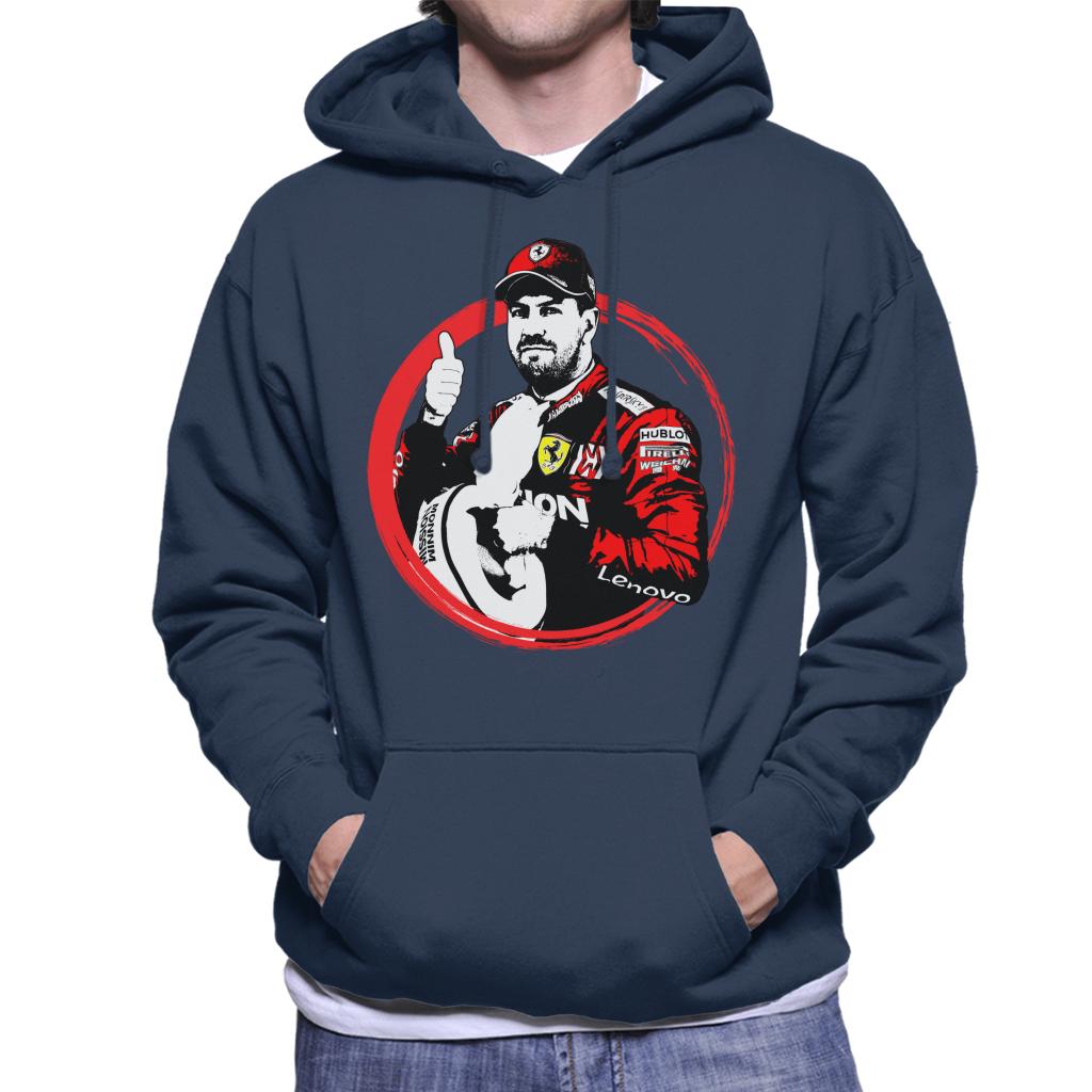 Motorsport Images Polesitter Sebastian Vettel Men's Hooded Sweatshirt-ALL + EVERY