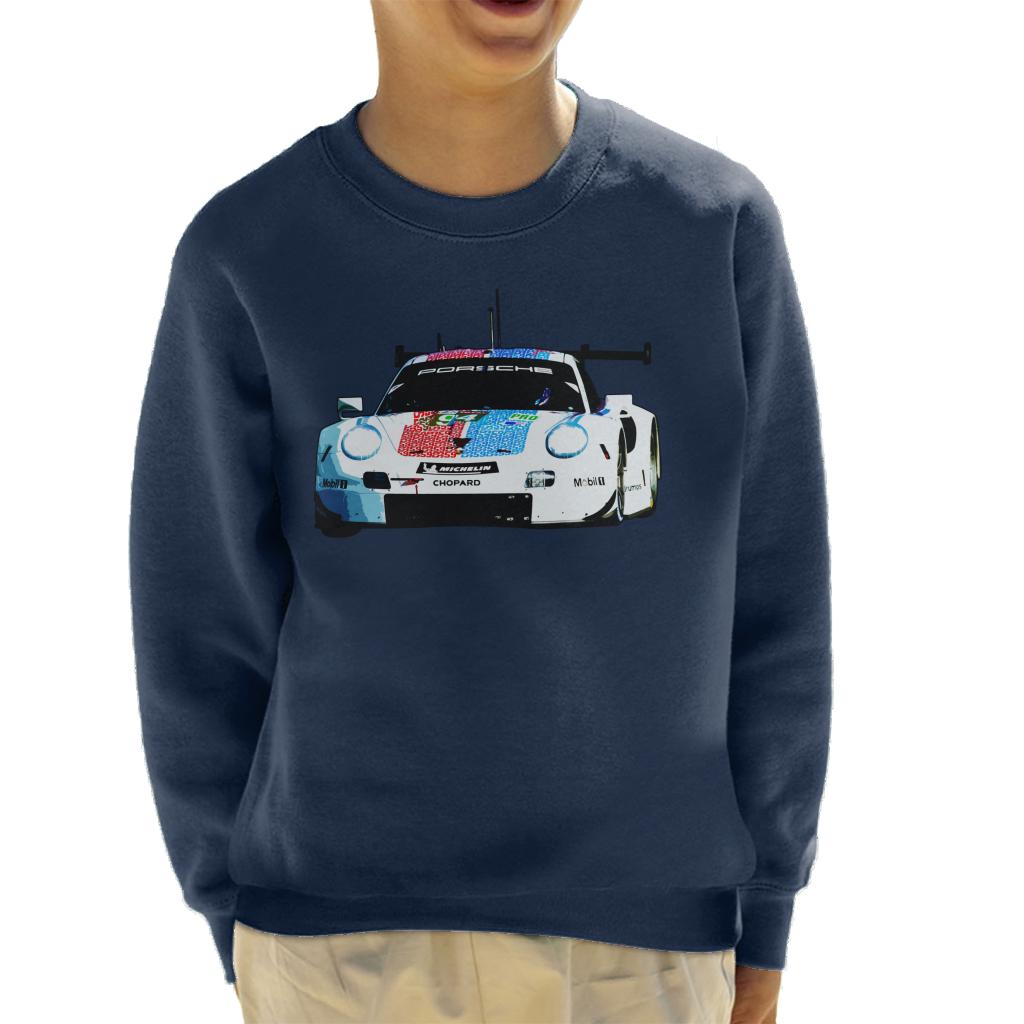 Motorsport Images RSR Muller Jaminet Olsen Kids Sweatshirt-ALL + EVERY