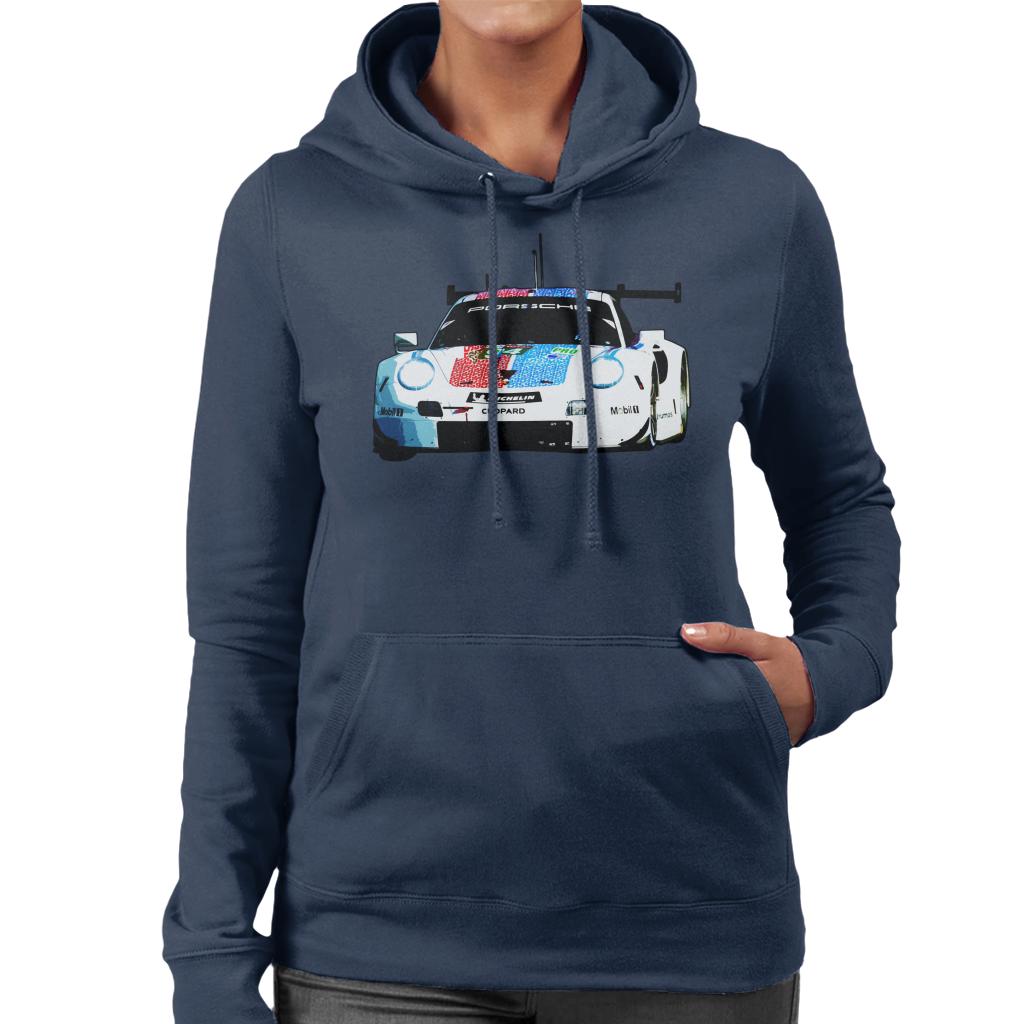 Motorsport Images RSR Muller Jaminet Olsen Women's Hooded Sweatshirt-ALL + EVERY