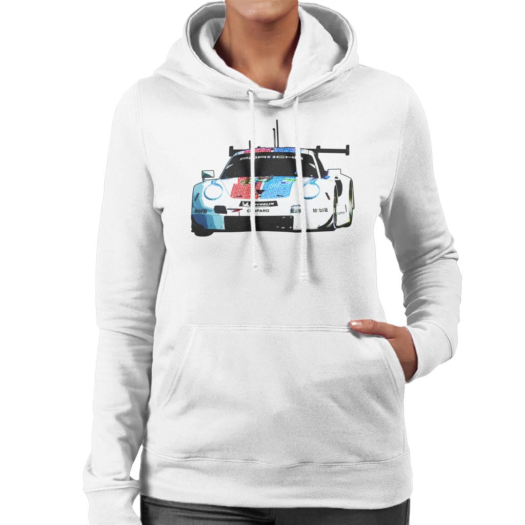 Motorsport Images RSR Muller Jaminet Olsen Women's Hooded Sweatshirt-ALL + EVERY