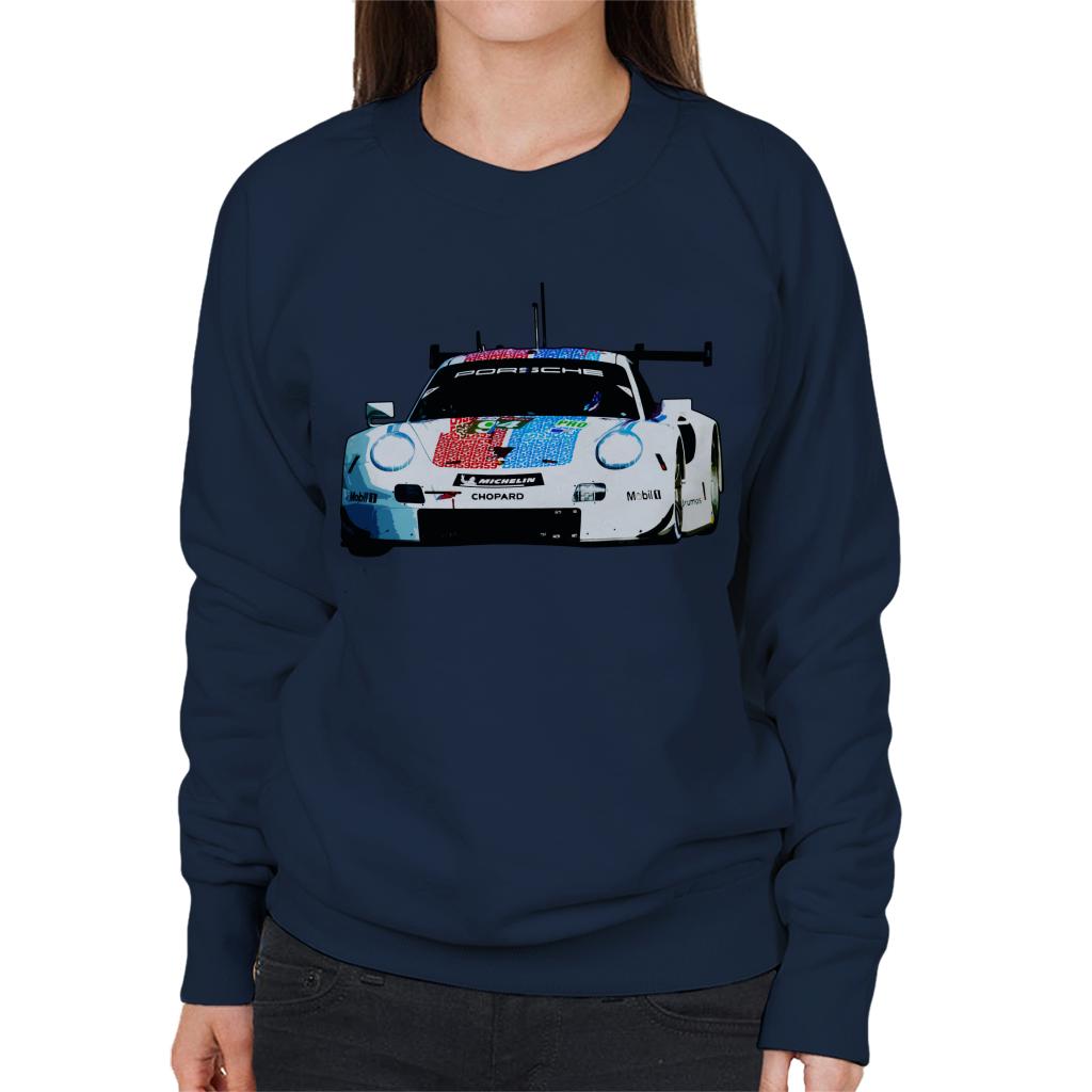 Motorsport Images RSR Muller Jaminet Olsen Women's Sweatshirt-ALL + EVERY