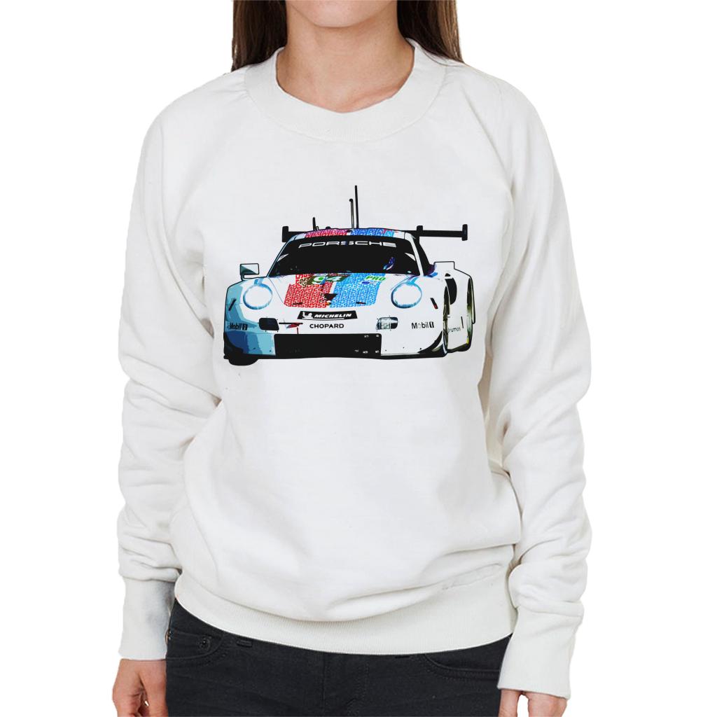 Motorsport Images RSR Muller Jaminet Olsen Women's Sweatshirt-ALL + EVERY