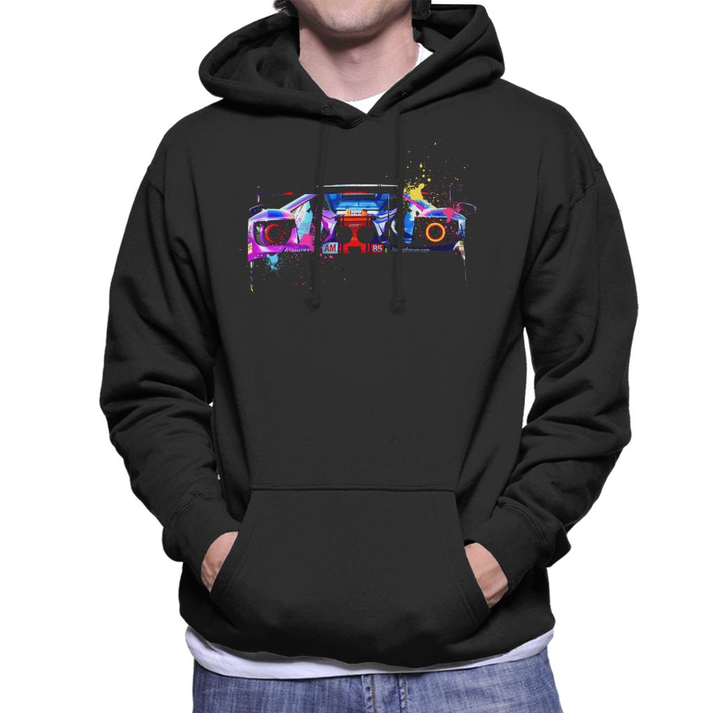 Motorsport Images Ford GT Keating Bleekemolen Fraga Men's Hooded Sweatshirt-ALL + EVERY