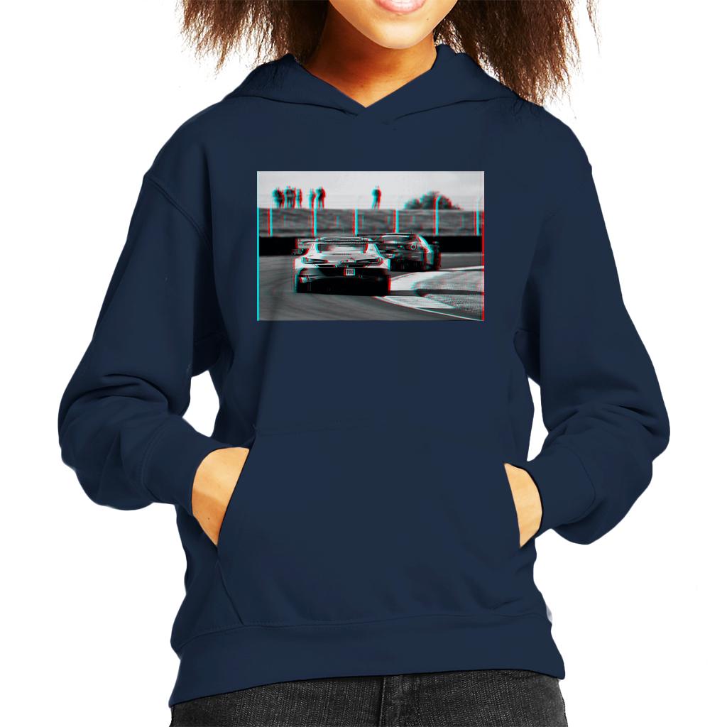 Motorsport Images BMW M8 GTE Costa Sims Farfus Tomczyk Kids Hooded Sweatshirt-ALL + EVERY