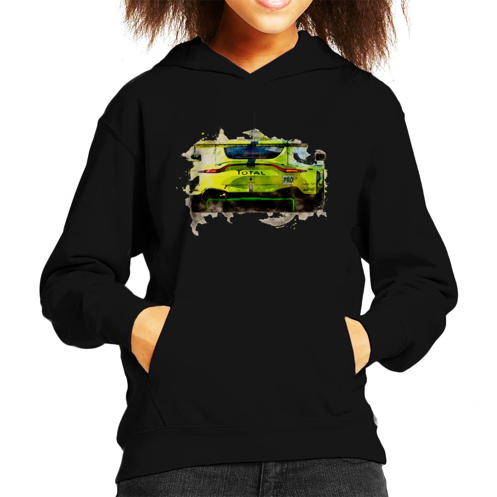 Motorsport Images Aston Martin Vantage AMR Lynn Adams Kids Hooded Sweatshirt-ALL + EVERY