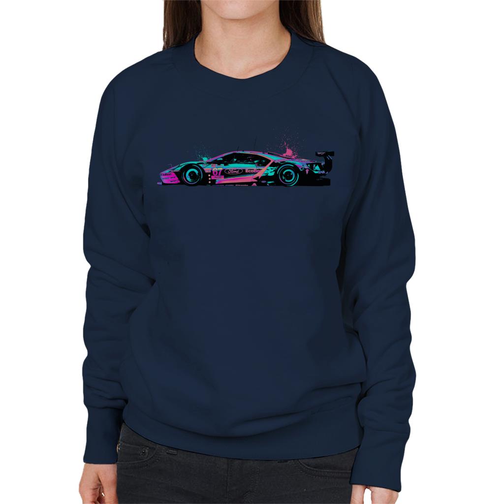 Motorsport Images Ford GT Keating Women's Sweatshirt-ALL + EVERY