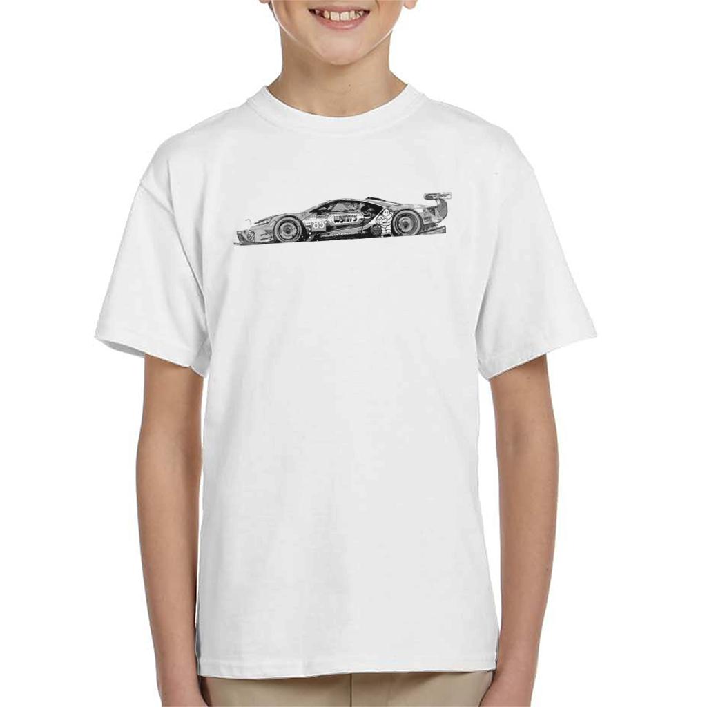 Motorsport Images Ford GT Priaulx Tincknell Kids T-Shirt-ALL + EVERY