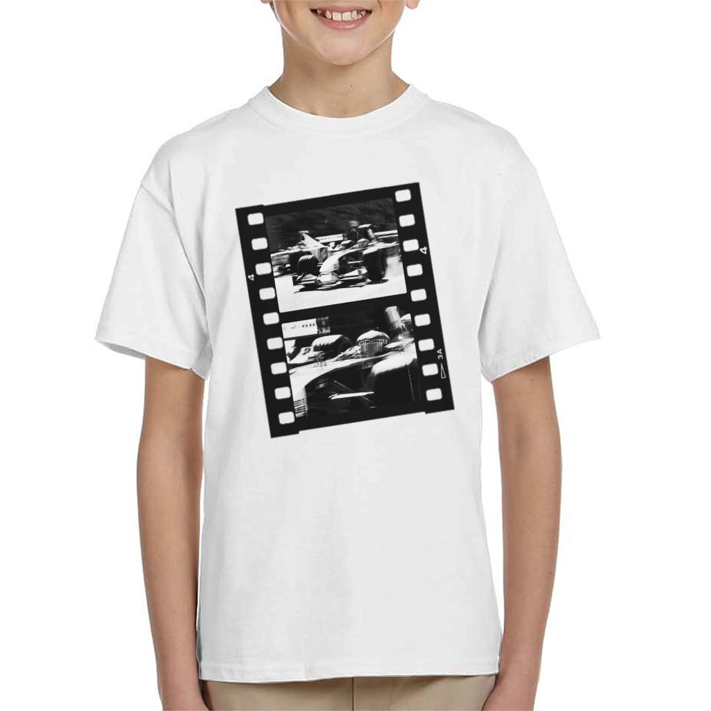 Motorsport Images Sauber C21 Alongside BAR 004 Honda Kids T-Shirt-ALL + EVERY