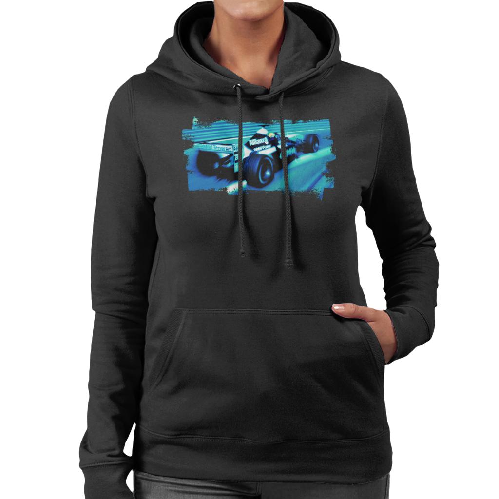 Motorsport Images Ralf Schumacher Williams FW24 BMW Women's Hooded Sweatshirt-ALL + EVERY