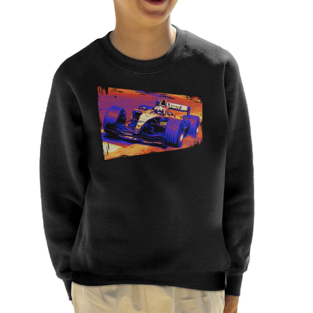 Motorsport Images Coulthard McLaren MP4 19 Final Corner Kids Sweatshirt-ALL + EVERY