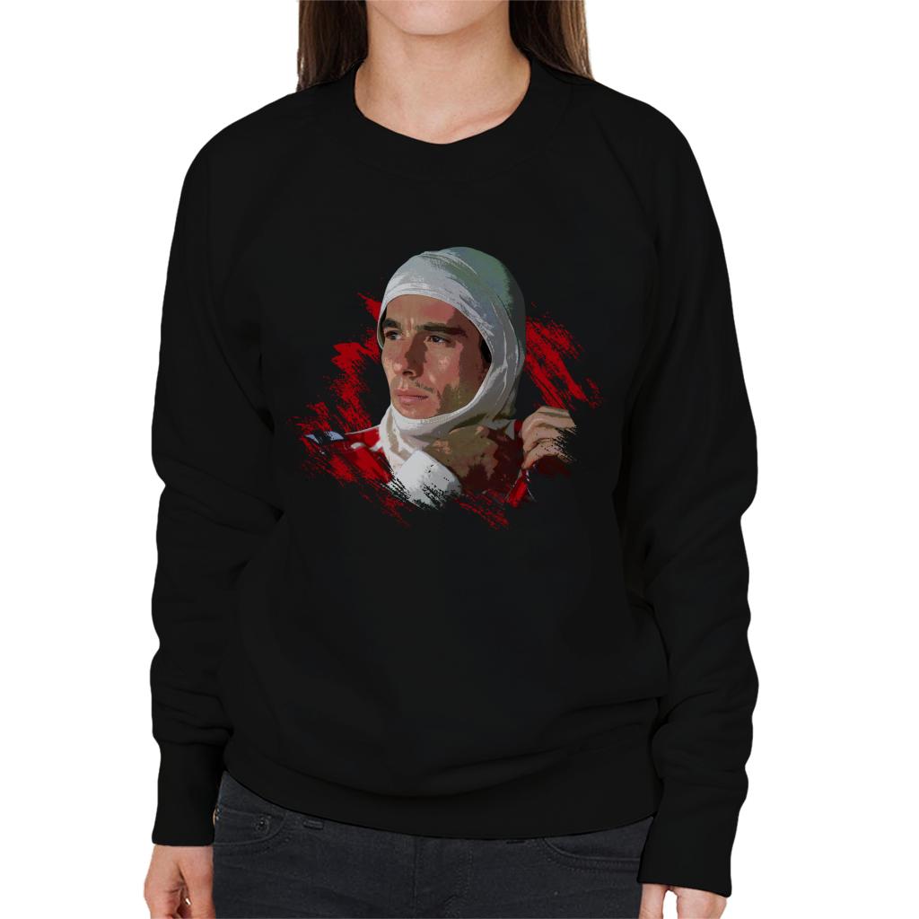 Motorsport Images Ayrton Senna Racing Suit Women's Sweatshirt-ALL + EVERY