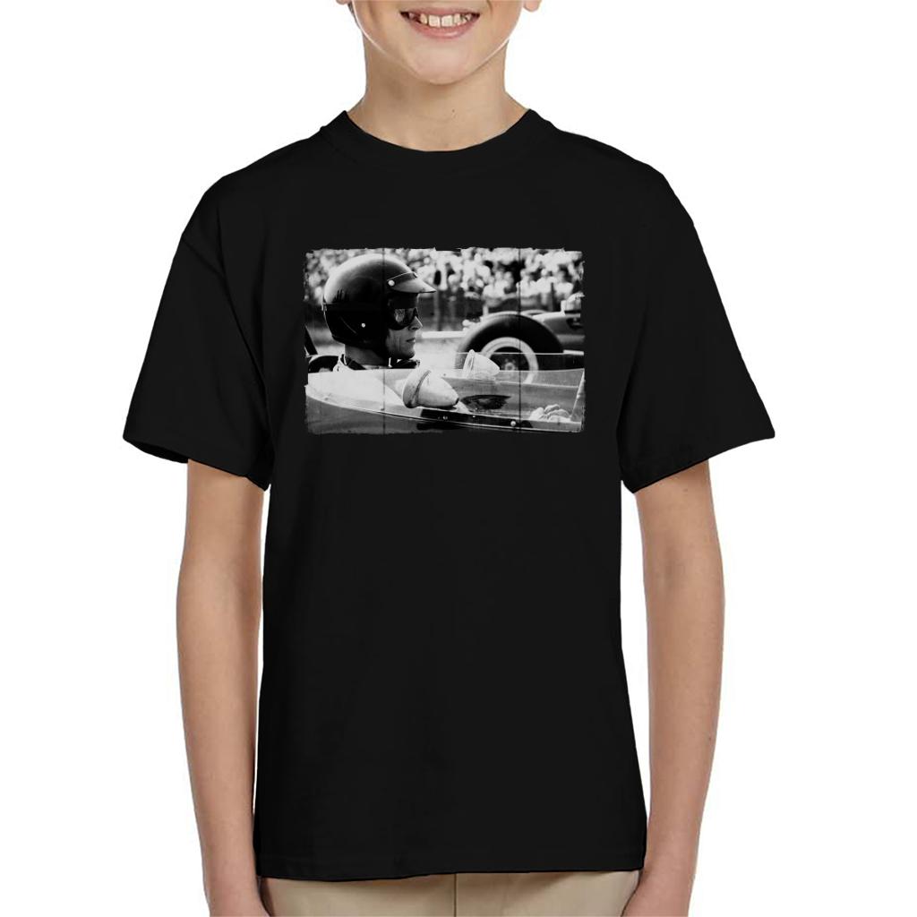 Motorsport Images Gurney BT7 Climax Prepares For Start Kids T-Shirt-ALL + EVERY