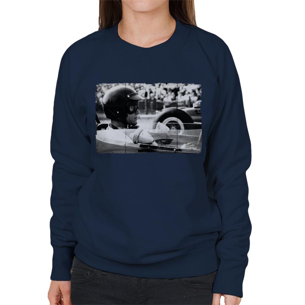 Motorsport Images Gurney BT7 Climax Prepares For Start Women's Sweatshirt-ALL + EVERY