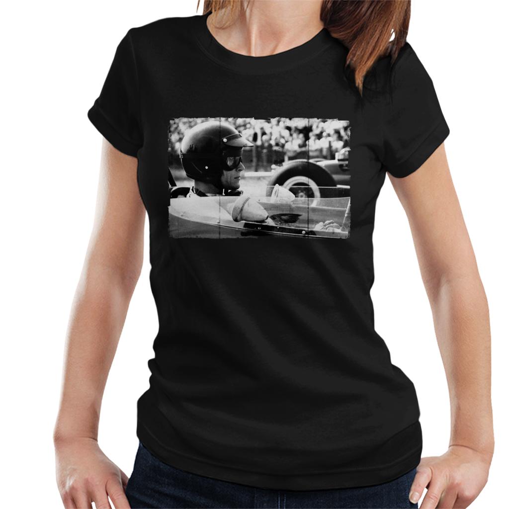 Motorsport Images Gurney BT7 Climax Prepares For Start Women's T-Shirt-ALL + EVERY