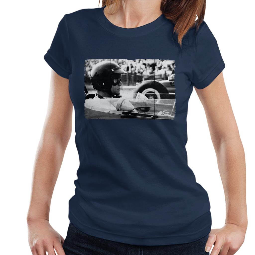 Motorsport Images Gurney BT7 Climax Prepares For Start Women's T-Shirt-ALL + EVERY