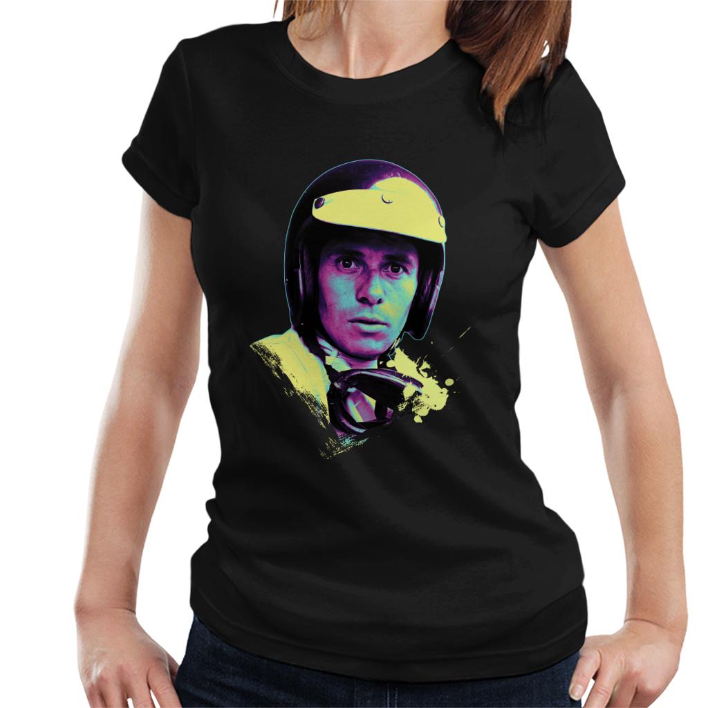 Motorsport Images Jim Clark Portrait Women's T-Shirt-ALL + EVERY