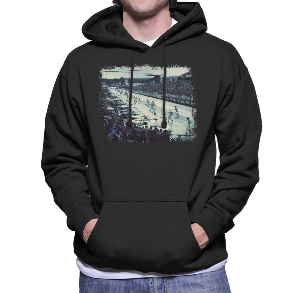 Motorsport Images Le Mans Running Start Men's Hooded Sweatshirt-ALL + EVERY