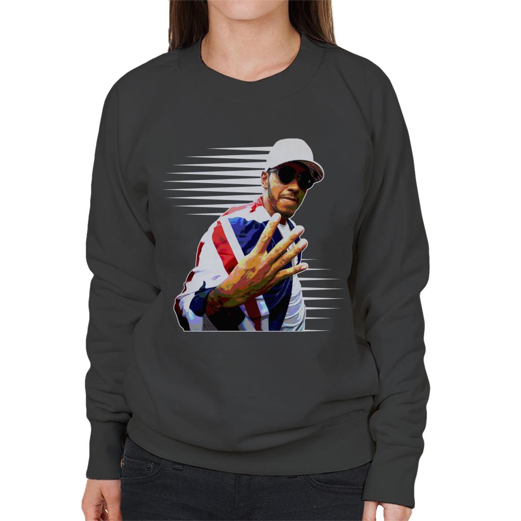 Motorsport Images Hamilton 4th World Drivers Award Women's Sweatshirt-ALL + EVERY