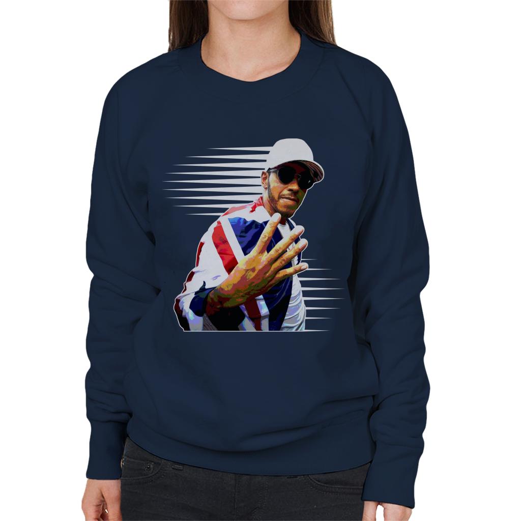 Motorsport Images Hamilton 4th World Drivers Award Women's Sweatshirt-ALL + EVERY