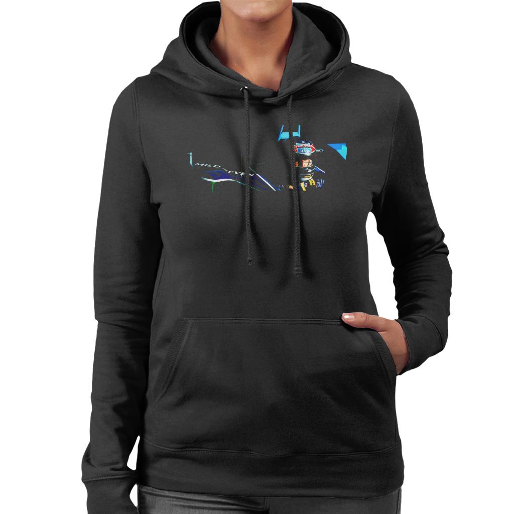 Motorsport Images Michael Schumacher Benetton B194 Women's Hooded Sweatshirt-ALL + EVERY