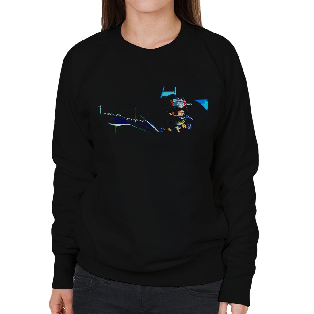 Motorsport Images Michael Schumacher Benetton B194 Women's Sweatshirt-ALL + EVERY