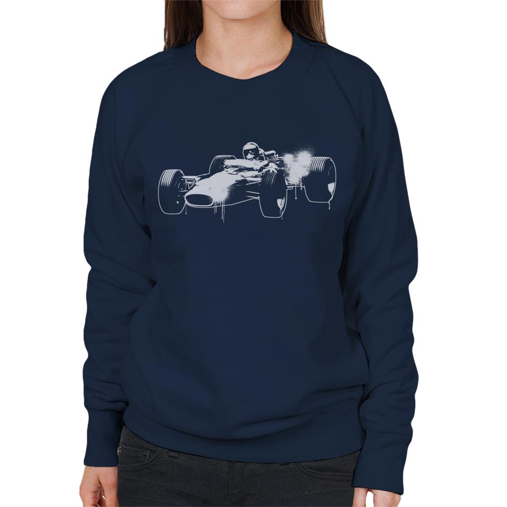 Motorsport Images Lotus 49 Jim Clark Women's Sweatshirt-ALL + EVERY