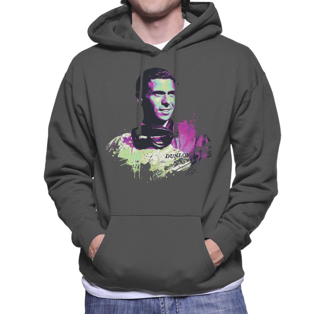 Motorsport Images Portrait Of Jim Clark Men's Hooded Sweatshirt-ALL + EVERY