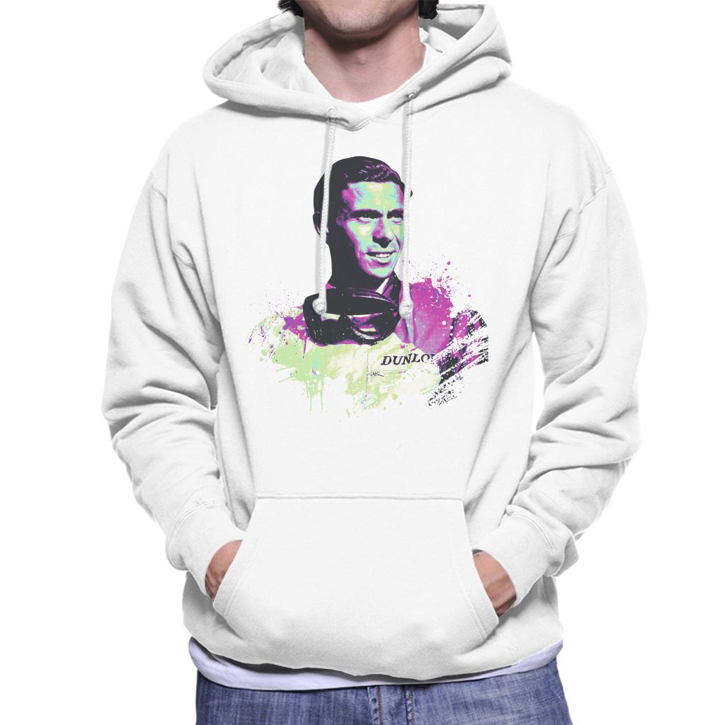 Motorsport Images Portrait Of Jim Clark Men's Hooded Sweatshirt-ALL + EVERY