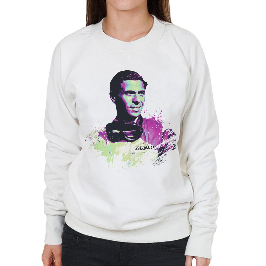 Motorsport Images Portrait Of Jim Clark Women's Sweatshirt-ALL + EVERY