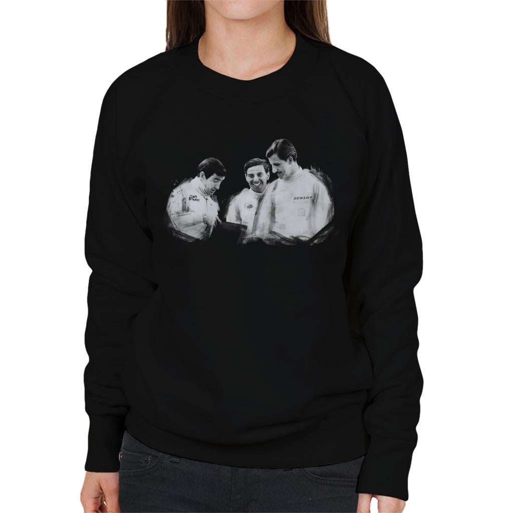 Motorsport Images Jim Clark Et Al Monaco Women's Sweatshirt-ALL + EVERY