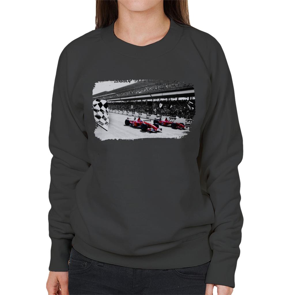 Motorsport Images Rubens Barrichello F2002 Women's Sweatshirt-ALL + EVERY