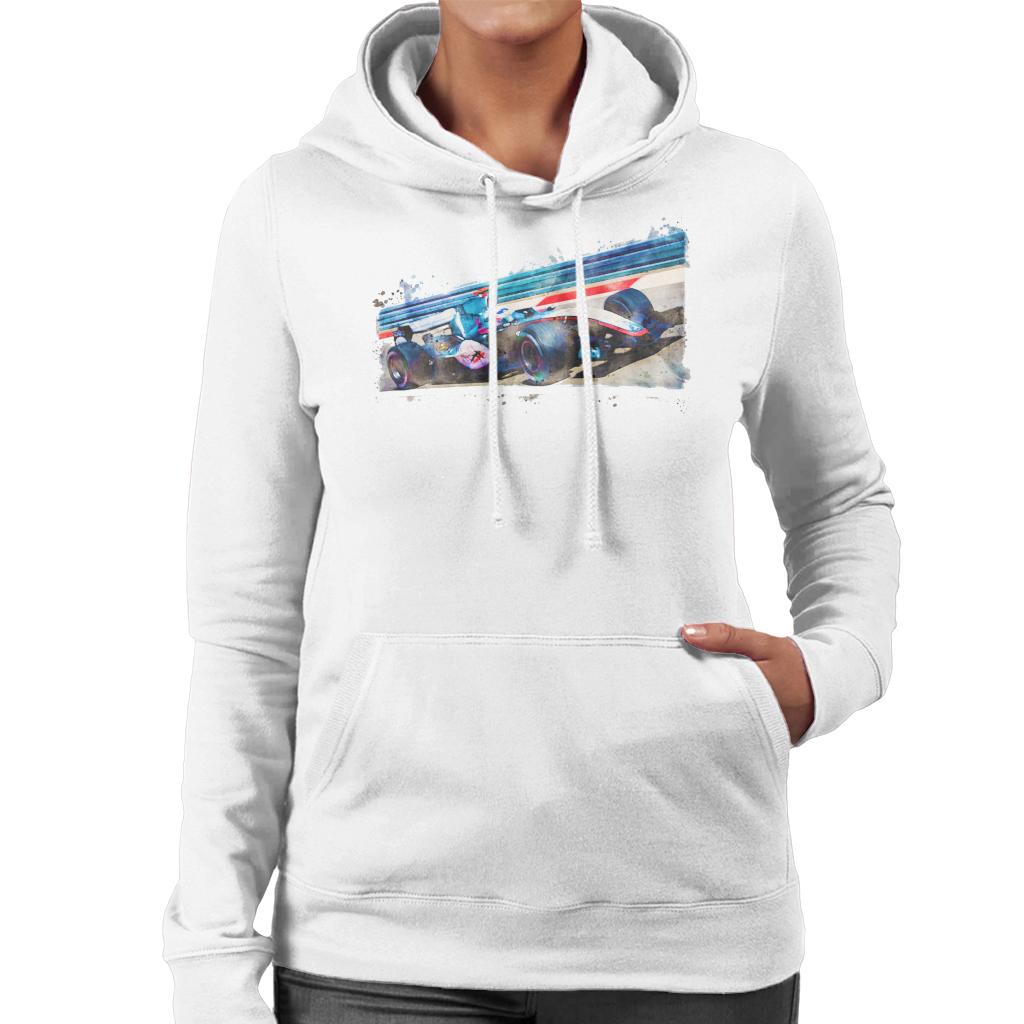 Motorsport Images Kimi Raikkonen McLaren Merc MP420 Women's Hooded Sweatshirt-ALL + EVERY