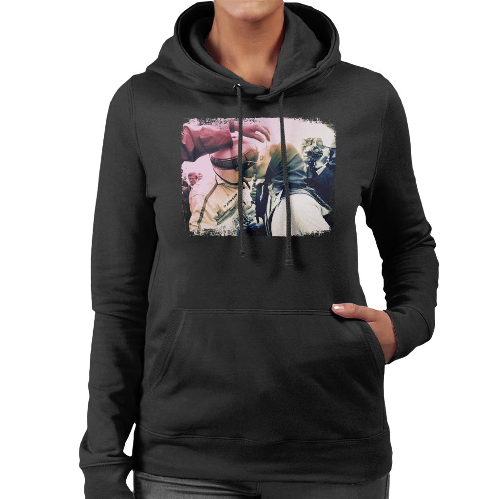 Motorsport Images Jackie & Helen Stewart Dutch GP 1968 Women's Hooded Sweatshirt-ALL + EVERY