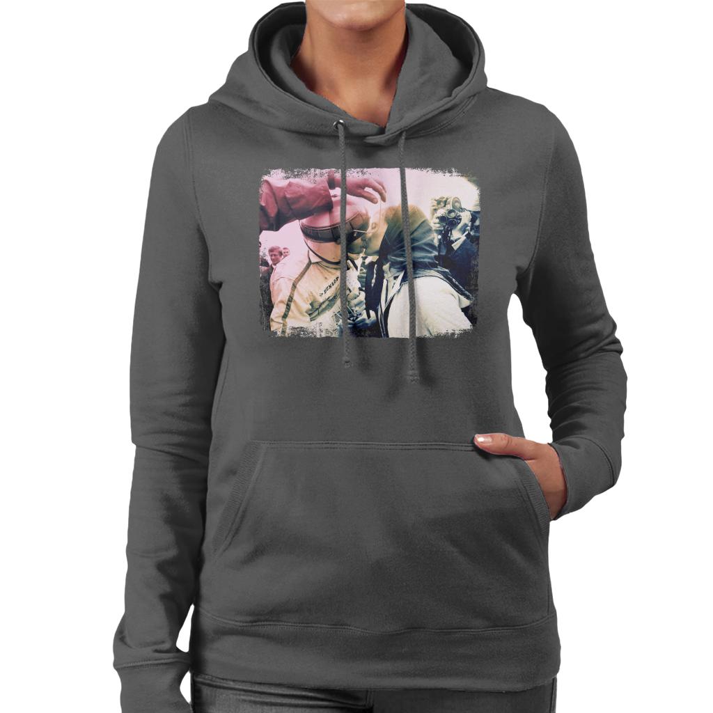 Motorsport Images Jackie & Helen Stewart Dutch GP 1968 Women's Hooded Sweatshirt-ALL + EVERY