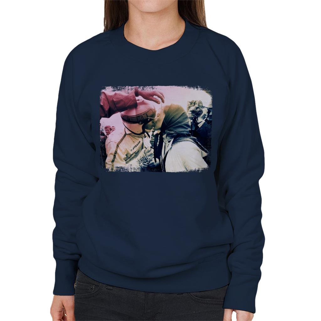 Motorsport Images Jackie & Helen Stewart Dutch GP 1968 Women's Sweatshirt-ALL + EVERY