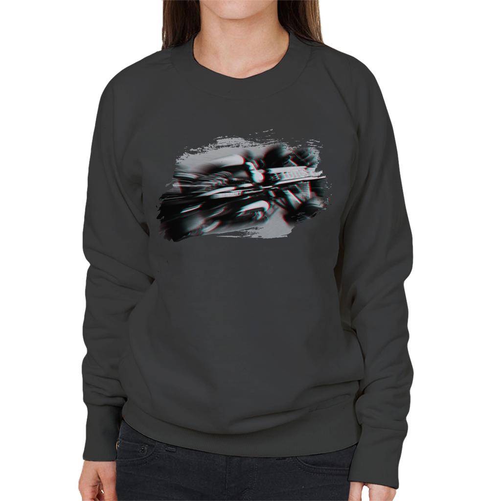 Motorsport Images Romain Grosjean Lotus E21 Renault Spanish GP Women's Sweatshirt-ALL + EVERY