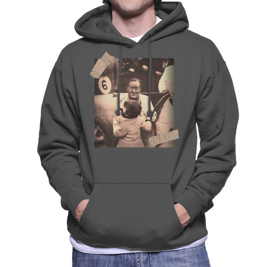 Motorsport Images Malcolm Campbell 1927 Grand Prix Men's Hooded Sweatshirt-ALL + EVERY