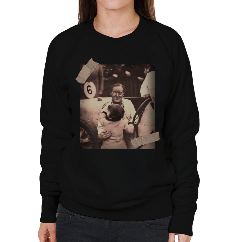 Motorsport Images Malcolm Campbell 1927 Grand Prix Women's Sweatshirt-ALL + EVERY