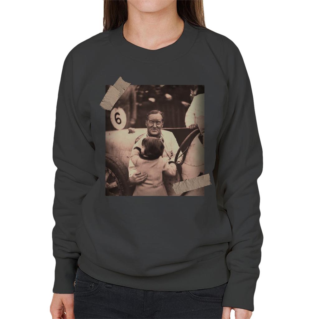 Motorsport Images Malcolm Campbell 1927 Grand Prix Women's Sweatshirt-ALL + EVERY