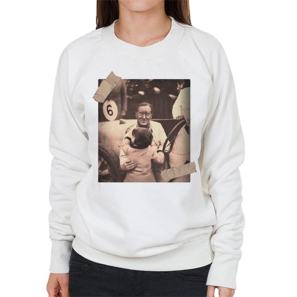 Motorsport Images Malcolm Campbell 1927 Grand Prix Women's Sweatshirt-ALL + EVERY